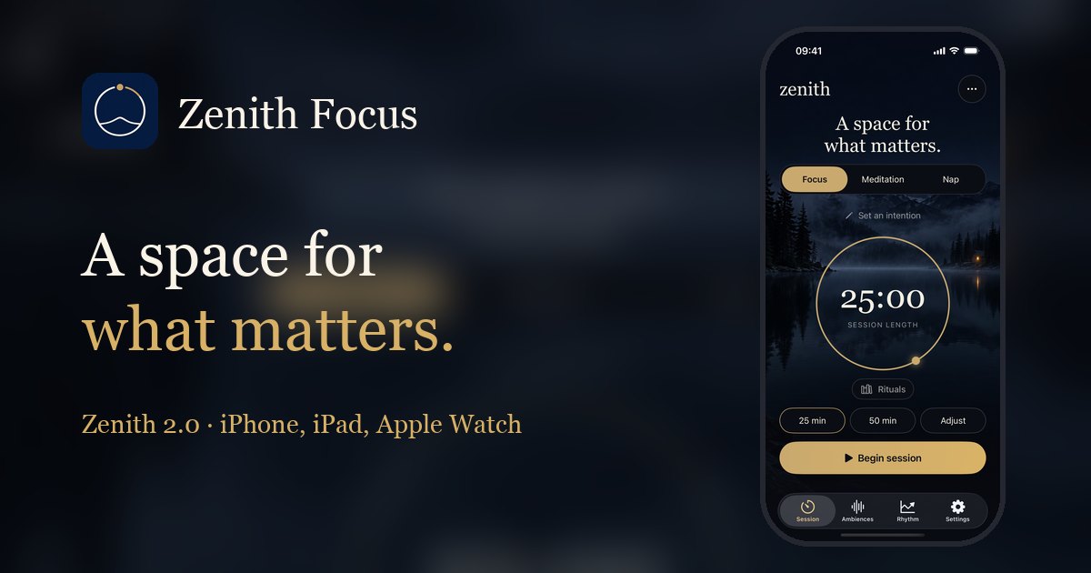 I wanted to build a sleep sounds app because the existing ones were too expensive. It turned into a 